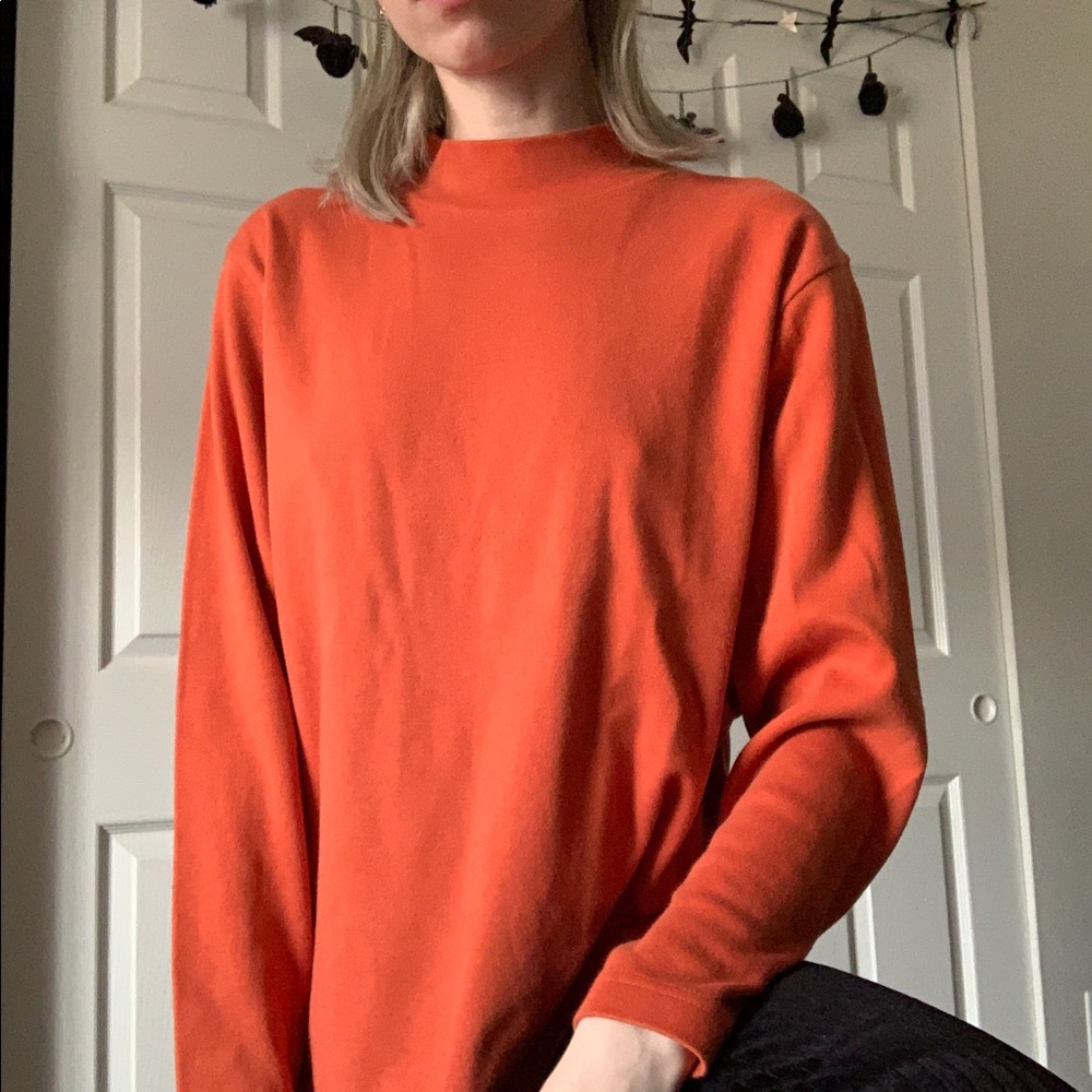 VINTAGE / mock neck
